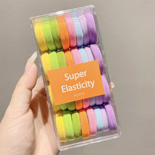 Load image into Gallery viewer, 32pcs/set Colourful Hair Ties Simple Durable Hair Band Highly Elastic Rubber Band Hair Rope Headwear Hair Accessories for Children
