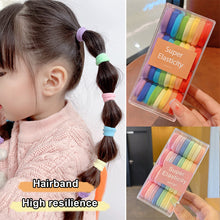 Load image into Gallery viewer, 32pcs/set Colourful Hair Ties Simple Durable Hair Band Highly Elastic Rubber Band Hair Rope Headwear Hair Accessories for Children
