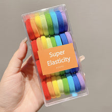 Load image into Gallery viewer, 32pcs/set Colourful Hair Ties Simple Durable Hair Band Highly Elastic Rubber Band Hair Rope Headwear Hair Accessories for Children
