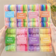 Load image into Gallery viewer, 32pcs/set Colourful Hair Ties Simple Durable Hair Band Highly Elastic Rubber Band Hair Rope Headwear Hair Accessories for Children
