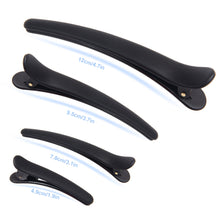 Load image into Gallery viewer, 5pcs Black Spray Painted Frosted Hairpins Seamless Bangs Clips Simple Hair Clips Headwear Hair Accessories for Women
