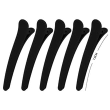Load image into Gallery viewer, 5pcs Black Spray Painted Frosted Hairpins Seamless Bangs Clips Simple Hair Clips Headwear Hair Accessories for Women

