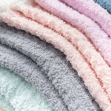 Load image into Gallery viewer, Comfortable Cold Resistant Coral Fleece Socks Women's Mid-tube Socks Autumn Winter Fleece Thick Warm Socks Plush Floor Socks
