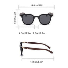 Load image into Gallery viewer, Wood Grain Frame Sunglasses Fashionable Versatile Unpolarized UV Protection Comfortable Outdoor Sunglasses for Women Men
