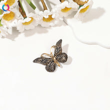 Load image into Gallery viewer, Gradient Colored Butterfly Hair Clip Mini Lovely Bangs Hairpin Hair Claw Clip Versatile Fashionable Headwear Hair Accessories
