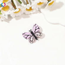 Load image into Gallery viewer, Gradient Colored Butterfly Hair Clip Mini Lovely Bangs Hairpin Hair Claw Clip Versatile Fashionable Headwear Hair Accessories
