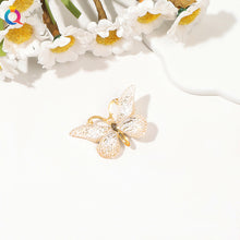 Load image into Gallery viewer, Gradient Colored Butterfly Hair Clip Mini Lovely Bangs Hairpin Hair Claw Clip Versatile Fashionable Headwear Hair Accessories
