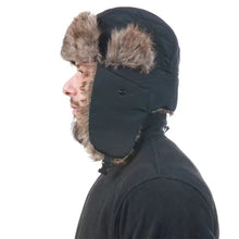 Load image into Gallery viewer, Unisex Winter Waterproof Cold Resistant Warm Hat Fleece-lined Thickened Windproof Ear Protection Hat for Outdoor Activities
