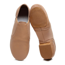 Load image into Gallery viewer, Leather Elastic Jazz Dance Shoes Soft Comfortable Breathable Dance Shoes Solid Color Soft Soled Dance Shoes for Women
