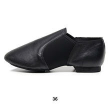 Load image into Gallery viewer, Leather Elastic Jazz Dance Shoes Soft Comfortable Breathable Dance Shoes Solid Color Soft Soled Dance Shoes for Women
