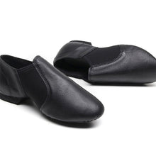 Load image into Gallery viewer, Leather Elastic Jazz Dance Shoes Soft Comfortable Breathable Dance Shoes Solid Color Soft Soled Dance Shoes for Women

