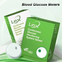 Load image into Gallery viewer, Continuous Glucose Monitoring Blood Glucose Meter Without Finger Pricking Real-time Measurement of High and Low Blood Sugar Real-time Reminder of Blood Glucose Meter

