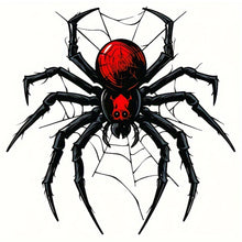 Load image into Gallery viewer, 3D Spider Car Sticker Waterproof Decal Sticker Scratch masking Stickers Reflective Car and Decals Vinyl
