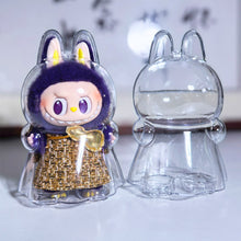 Load image into Gallery viewer, Milan Skirt Protective Acrylic Storage Case For Plush Dolls Display Bag for Labubu No Doll Transparent Portable Cable Organizer Box Storage Case
