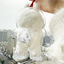 Load image into Gallery viewer, For Labubu Fall in Wild Transparent Protective Case Storage Case For Plush Dolls Display Bag No Doll Portable Cable Organizer Box
