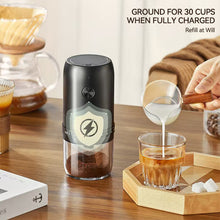 Load image into Gallery viewer, Portable USB Electric Coffee Bean Grinder 40 Gears External Adjustable Rechargeable Grinders Household Mini Coffee Machine
