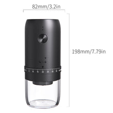 Load image into Gallery viewer, Portable USB Electric Coffee Bean Grinder 40 Gears External Adjustable Rechargeable Grinders Household Mini Coffee Machine
