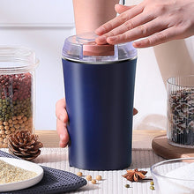 Load image into Gallery viewer, Small Electric Grinding Machine Grain Grinder Coffee Grinder Stainless Steel Nuts Beans Grains Mill Herbs for Kitchen

