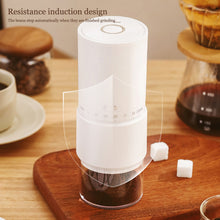 Load image into Gallery viewer, Portable Electric Coffee Bean Grinder Household 1000mAh 30 Gears Externally Adjustable Coffee Machine Rechargeable Grinders
