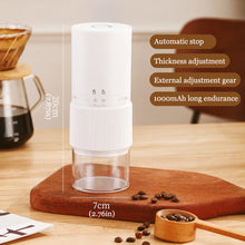 Load image into Gallery viewer, Portable Electric Coffee Bean Grinder Household 1000mAh 30 Gears Externally Adjustable Coffee Machine Rechargeable Grinders
