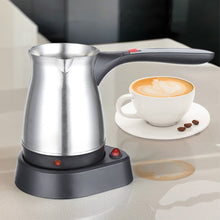Load image into Gallery viewer, Portable Coffee Machine Electric Turkish Greek Coffee Maker Stainless Steel Machine Moka Pot Coffee Maker
