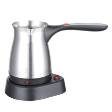 Load image into Gallery viewer, Portable Coffee Machine Electric Turkish Greek Coffee Maker Stainless Steel Machine Moka Pot Coffee Maker
