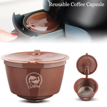 Load image into Gallery viewer, Reusable Coffee Capsule Pods for Dolce Gusto Refillable Filters Crema Espresso Capsules Cup Kitchen Tool

