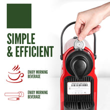Load image into Gallery viewer, Reusable Pods for Nespresso Reusable Stainless Steel Capsule Crema Espresso Coffee Filters Reusable Pods Coffee Accessories
