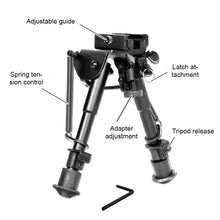 Load image into Gallery viewer, 1PC Semi-Metal Nylon Butterfly Stand Bipod Retractable For 20-23MM Guide AWM/M24 Soft Bullet Gun Toy Accessories
