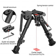 Load image into Gallery viewer, 1PC Semi-Metal Nylon Butterfly Stand Bipod Retractable For 20-23MM Guide AWM/M24 Soft Bullet Gun Toy Accessories
