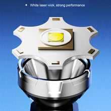 Load image into Gallery viewer, Multifunctional Dual Light Source Solar Searchlight With Hook Outdoor COB Portable Patrol Light Type-C Charging
