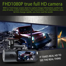 Load image into Gallery viewer, Hidden Dashcam WIFI Version 1200W HD 1080P Night Vision Car Mobile Interconnection Parking Monitoring Device
