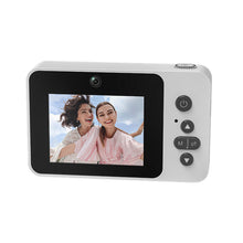 Load image into Gallery viewer, 2.4IN Retro CCD Digital Camera 8X Zoom Video Shooting Vlog Camera Supports MP3 Music Playback Semi-Mirror Design
