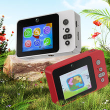 Load image into Gallery viewer, 2.4IN Retro CCD Digital Camera 8X Zoom Video Shooting Vlog Camera Supports MP3 Music Playback Semi-Mirror Design
