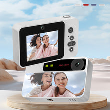 Load image into Gallery viewer, 2.4IN Retro CCD Digital Camera 8X Zoom Video Shooting Vlog Camera Supports MP3 Music Playback Semi-Mirror Design
