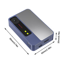 Load image into Gallery viewer, 2.4IN Retro CCD Digital Camera 8X Zoom Video Shooting Vlog Camera Supports MP3 Music Playback Semi-Mirror Design

