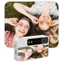 Load image into Gallery viewer, 2.4IN Retro CCD Digital Camera 8X Zoom Video Shooting Vlog Camera Supports MP3 Music Playback Semi-Mirror Design
