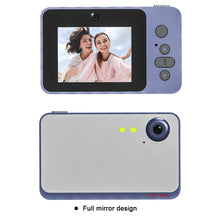 Load image into Gallery viewer, 2.4IN Retro CCD Digital Camera 8X Zoom Video Shooting Vlog Camera Supports MP3 Music Playback Full-Mirror Design
