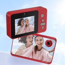 Load image into Gallery viewer, 2.4IN Retro CCD Digital Camera 8X Zoom Video Shooting Vlog Camera Supports MP3 Music Playback Full-Mirror Design
