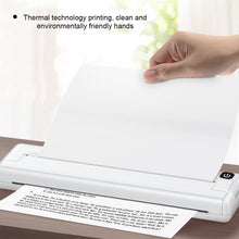 Load image into Gallery viewer, Home Portable Thermal A4 Printer Hd Intelligent Ink-Free Mobile Office Learning Machine
