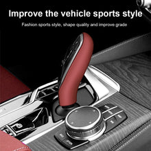 Load image into Gallery viewer, Car Gear Shift Knob Cover Trim Styling Accessories Carbon Fiber Black For BMW 7 Series 6GT 16-22 X3 X4 18-21 5 Series 18-23
