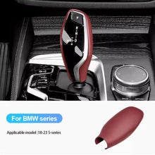 Load image into Gallery viewer, Car Gear Shift Knob Cover Trim Styling Accessories Carbon Fiber Black For BMW 7 Series 6GT 16-22 X3 X4 18-21 5 Series 18-23
