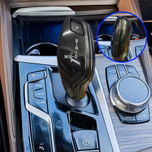 Load image into Gallery viewer, 2Pcs/3Pcs Car Gear Shift Knob Cover Trim Styling Accessories Carbon Fiber Black For BMW 5 7 Series 6GT X3 X4
