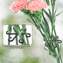 Load image into Gallery viewer, 4PCS Reusable Plant Stem Folding Frame Garden Tools No Stake Trellis Plant Stem Support Support Branches Stem Organizer
