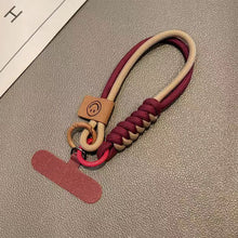 Load image into Gallery viewer, Collision Color Woven Phone Case Universal Hanging Rope Short Handheld Pendant Anti Fall Versatile Wristband Trend Niche
