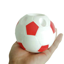Load image into Gallery viewer, Cute football shape Pen Holder Multifunctional Children's Desktop Ornament Large Capacity Stationery Storage Box Organizer
