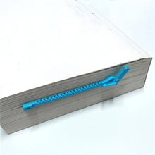 Load image into Gallery viewer, Creative Zipper Bookmark Dual-Function Organizer with Divided Pages for Easy Note-Taking and Marking Ideal for Reading
