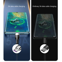 Load image into Gallery viewer, Spring Telescopic 100W 5A Fast Charging Type C Data Cable USB Micro Car Phone Charger for iPhone13 14 Pro Sumsung Xiaomi POCO

