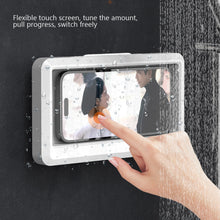 Load image into Gallery viewer, Shower Phone Holder Waterproof 480 Rotating Phone Holder for Bathroom Bathtub Kitchen Wall Waterproof and Anti fog Phone Holder
