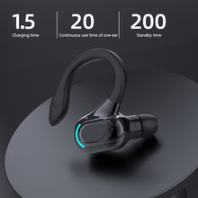 Load image into Gallery viewer, Bluetooth 5.2 Earphone Waterproof Wireless Headphones with Mic Mini Ear Hooks HiFi Stereo Music Earbuds for Phone

